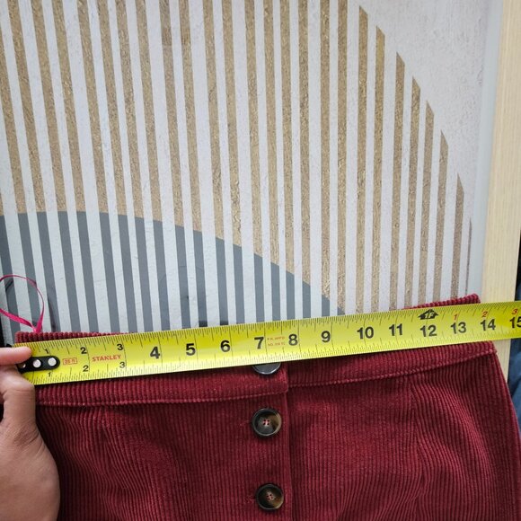 Sezane Rosalba Skirt, Terracotta - Picture 14 of 16